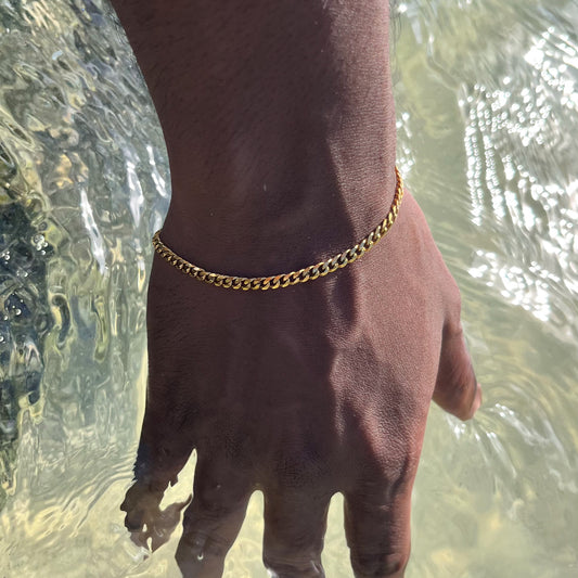 Curban golden bracelet NowMen