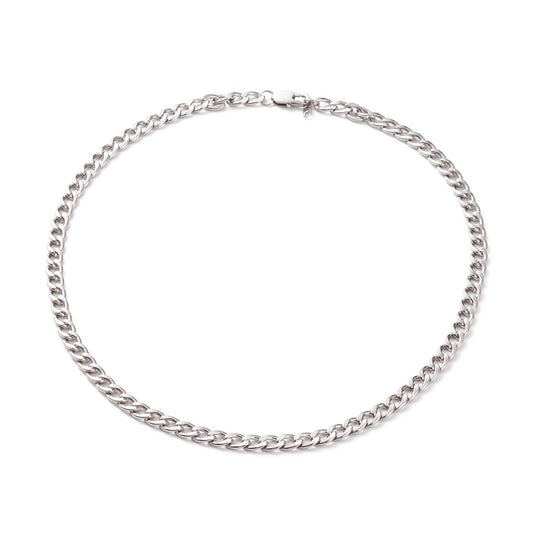 Chunky silver necklace NowMen
