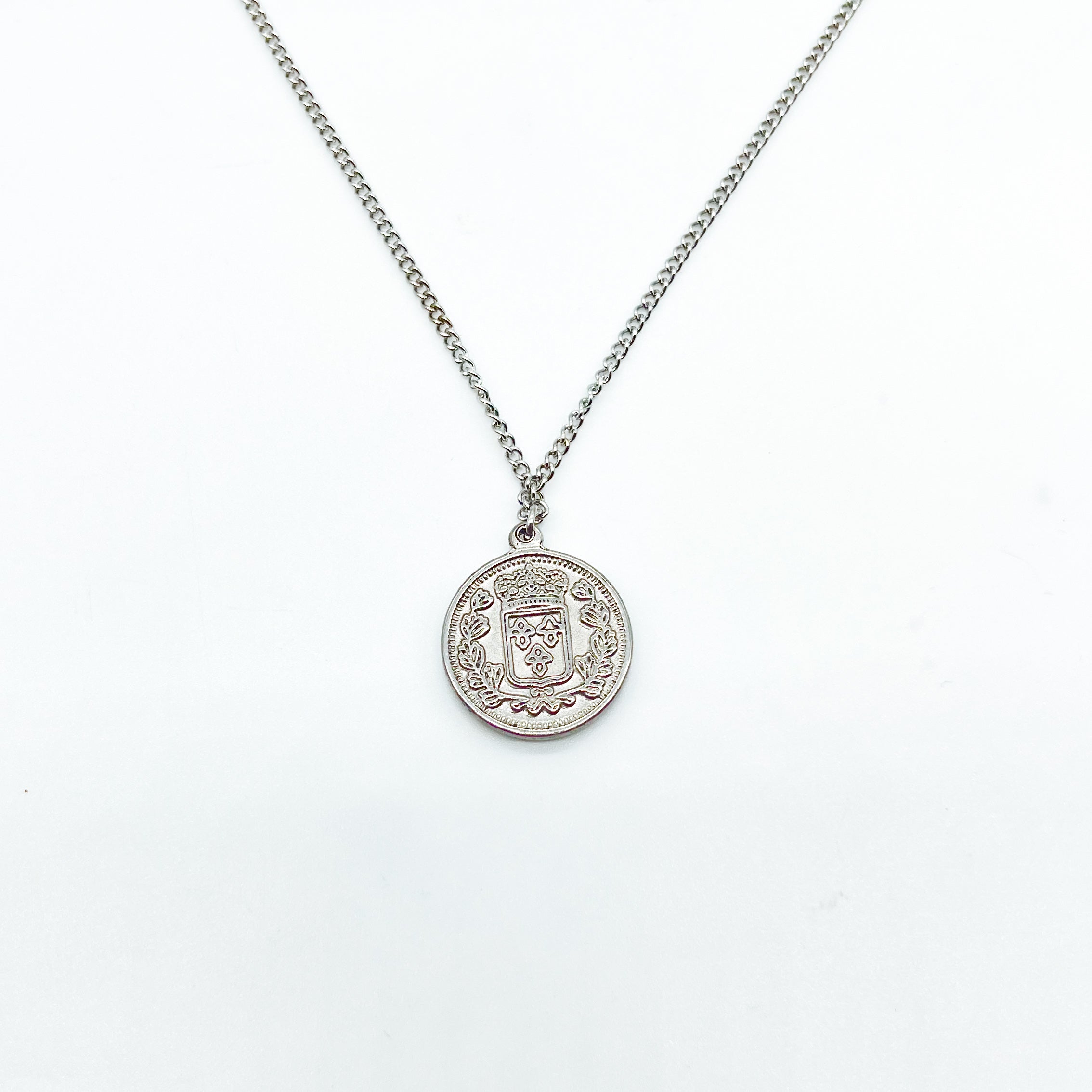 Coin silver necklace NowMen