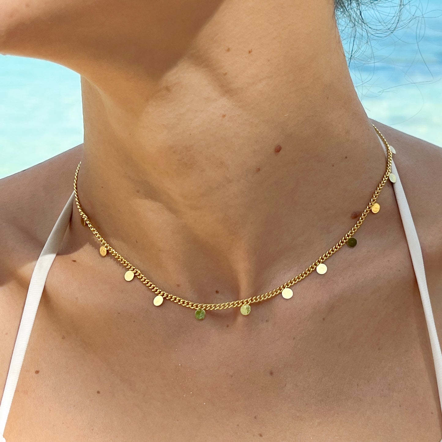 Mini coin golden necklace (PRE ORDER)