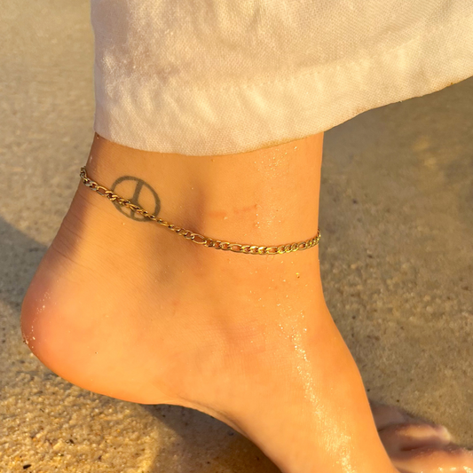 Golden Figaro Anklet